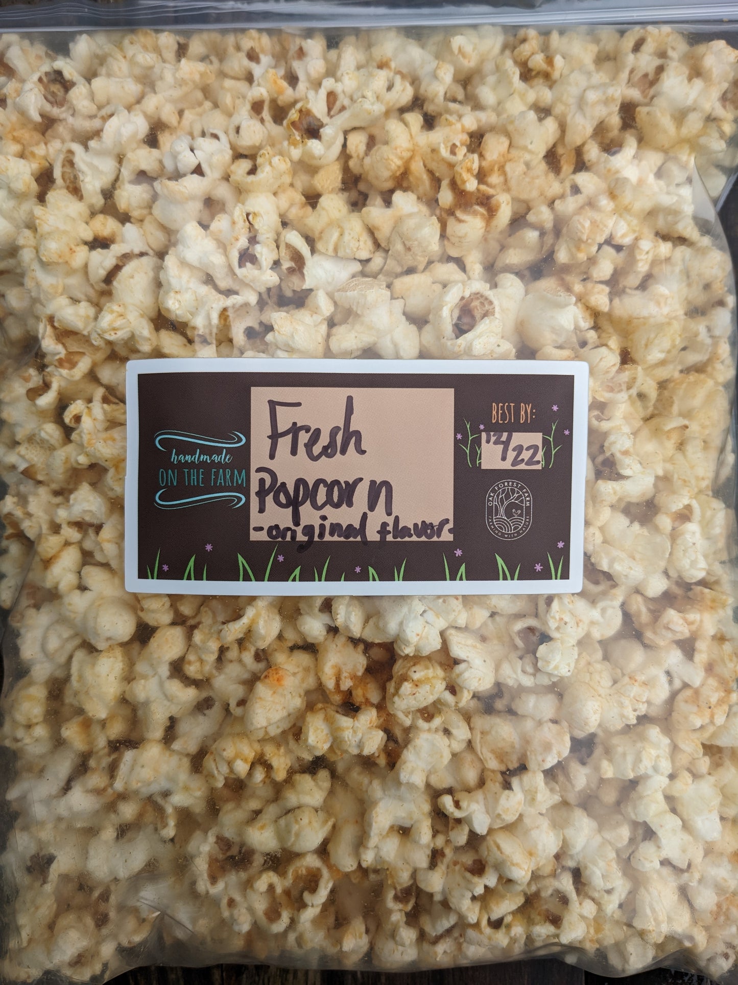 Fresh Organic Popcorn