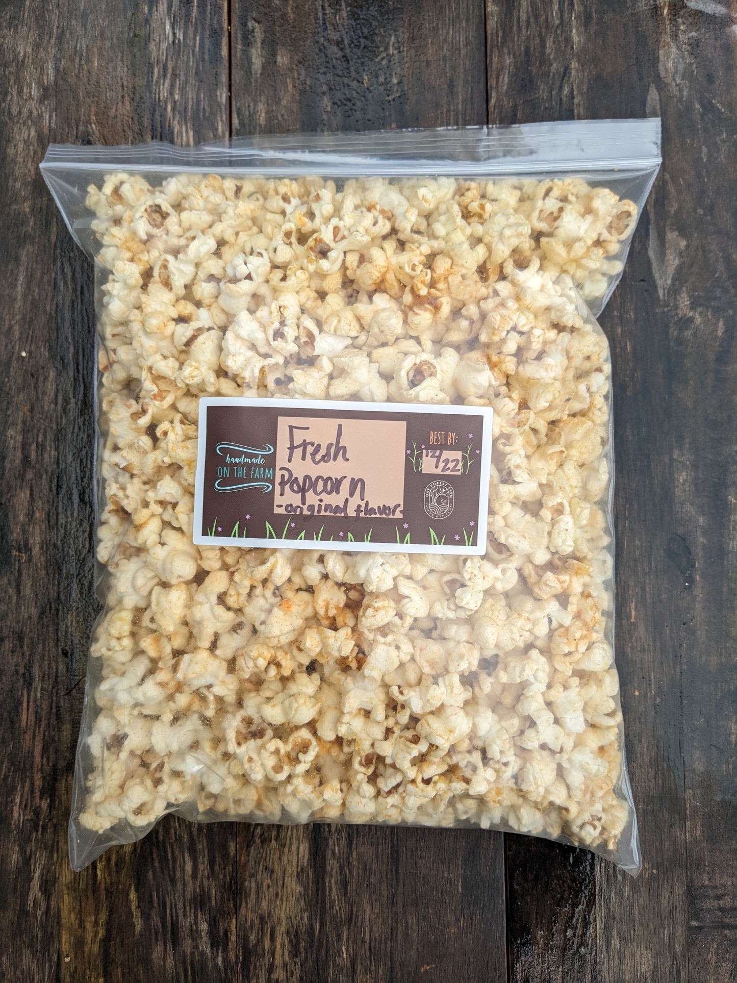Fresh Organic Popcorn