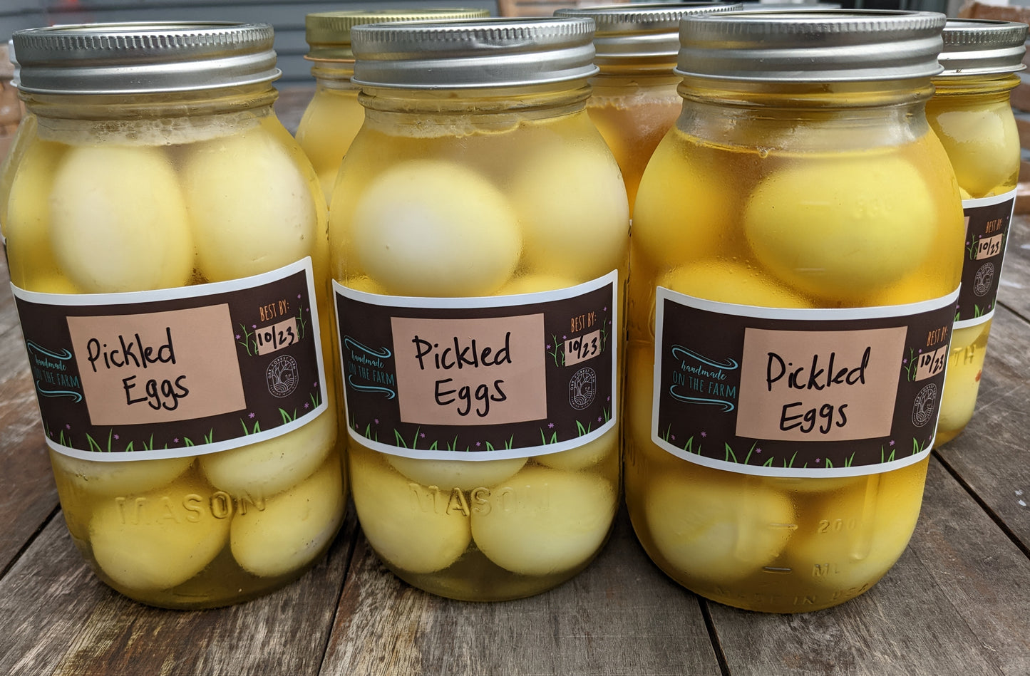 Pickled Eggs - 1qt Jar
